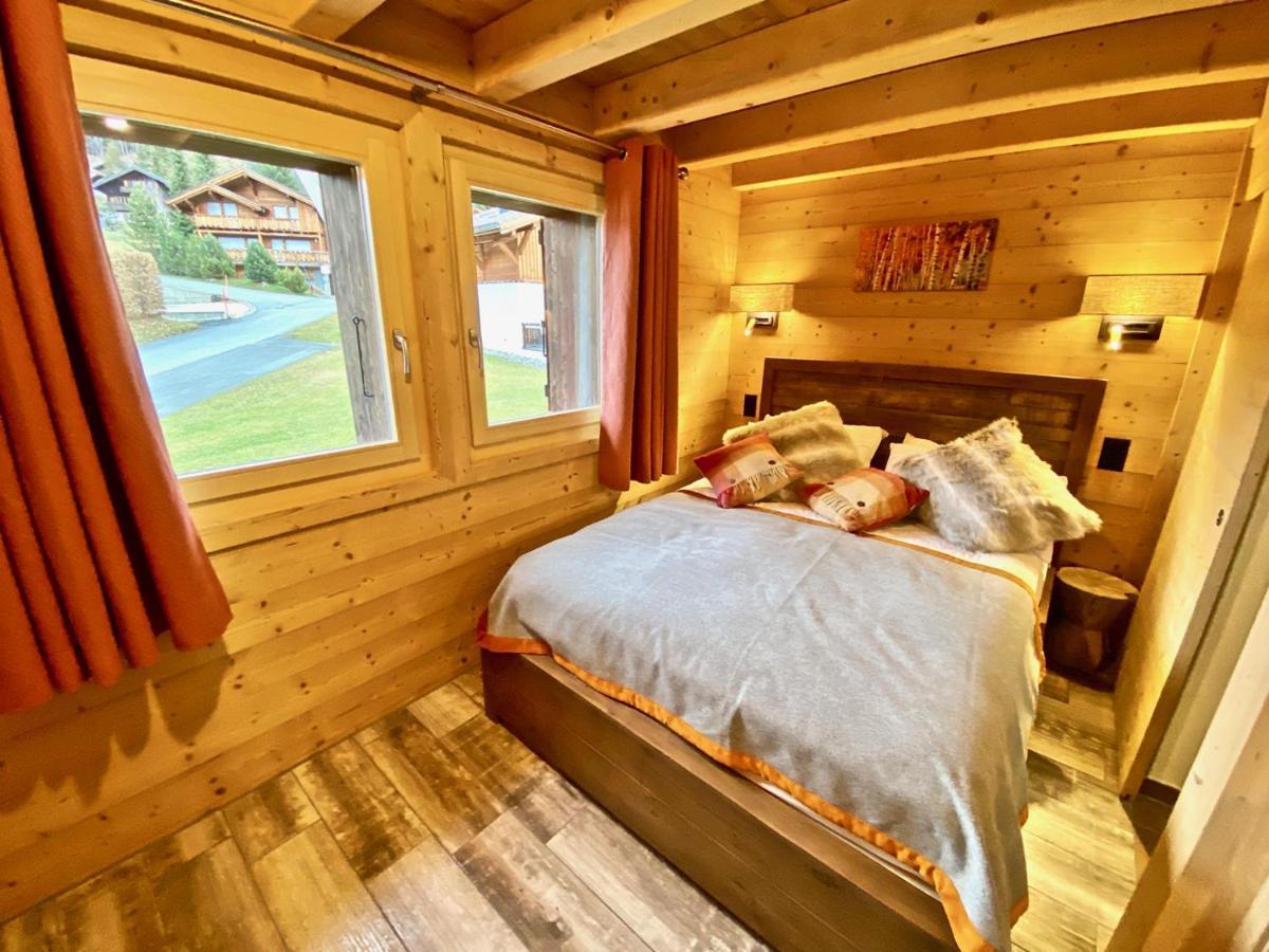 Vila Le Nid Du Corbeau Morgins Exteriér fotografie