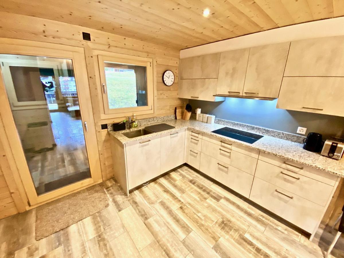 Vila Le Nid Du Corbeau Morgins Exteriér fotografie